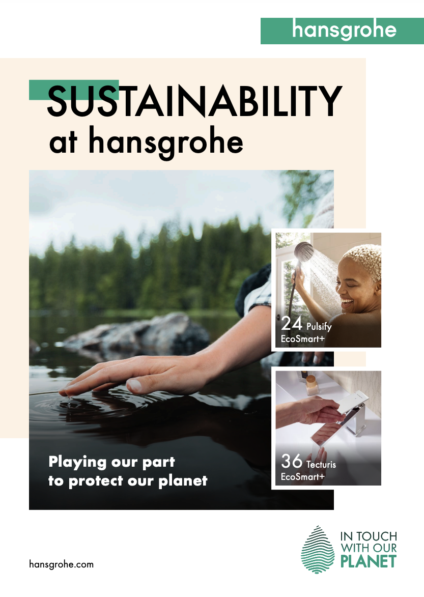 Sustainability at hansgrohe